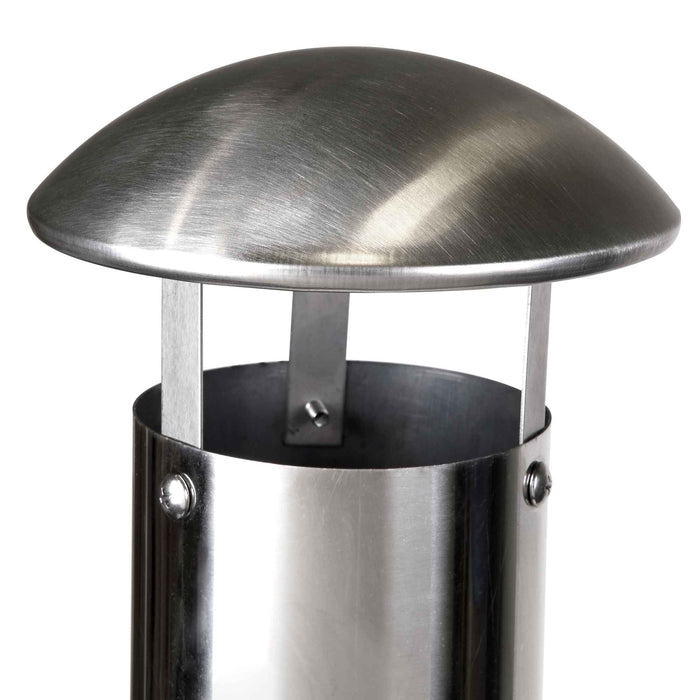 Large Outdoor Wood-Fired Pizza Oven & Smoker With Side Shelves & Stand - DG103