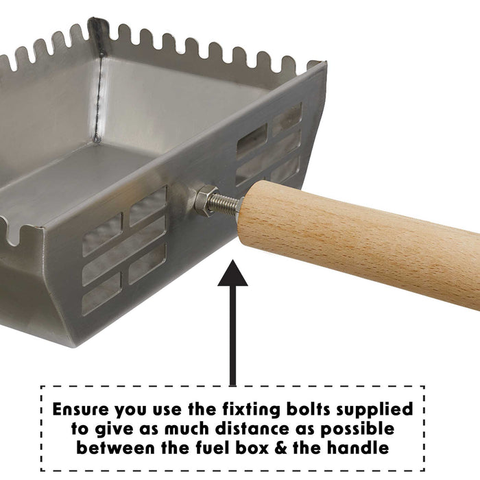 Portable Wood-Fired 14" Pizza Oven And Smoking Oven, Stainless Steel - DG11