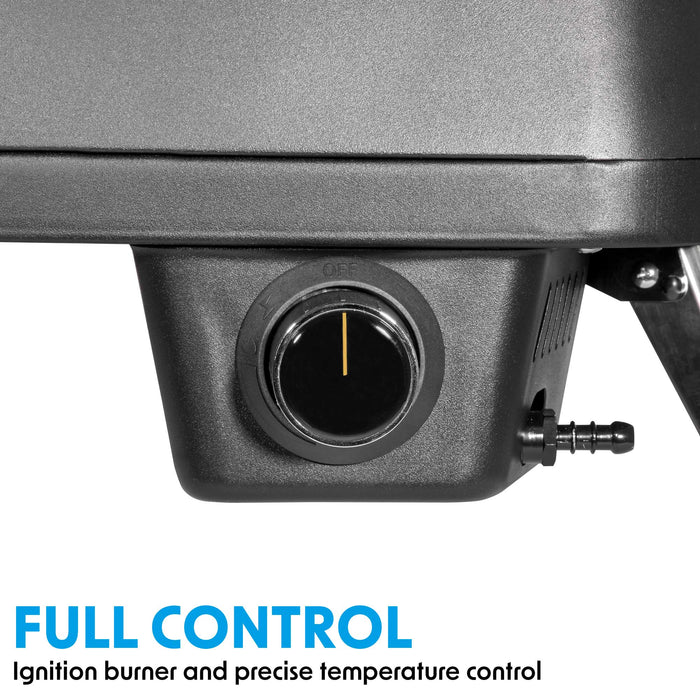 Gas Pizza Oven With Water Resistant Cover/Carry Bag & 12" Pizza Peel - DG257