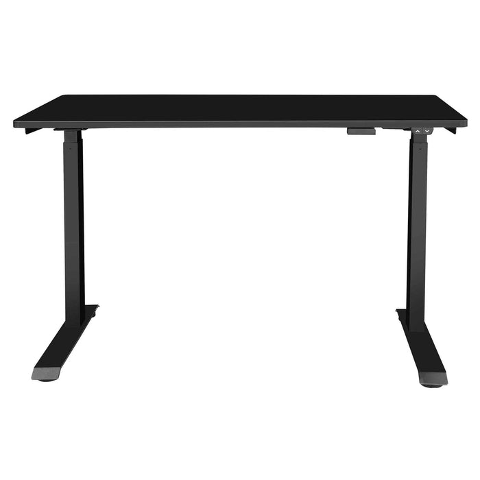 Height Adjustable Sit & Stand Desk, Electric Standing, Black, 1200 x 600mm - DH55