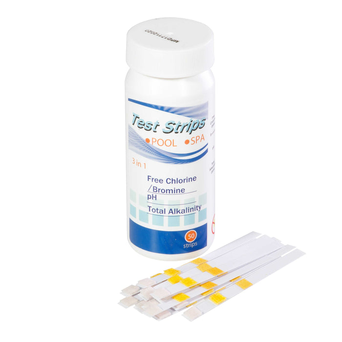 3-In-1 Chlorine, PH & Alkalinity Test Strips - DL32