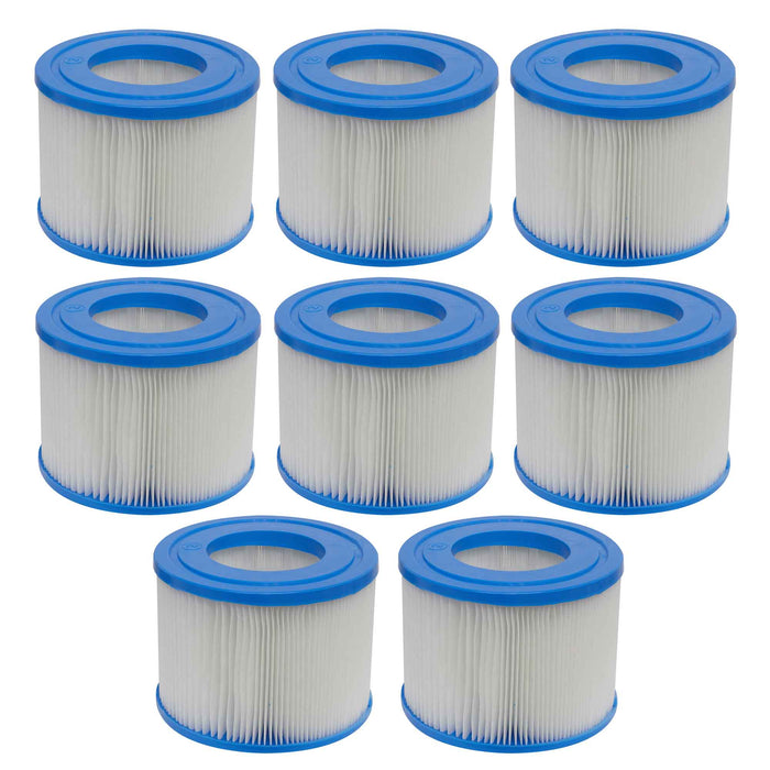 Hot Tub/Spa Filter Cartridge Pack Of 8 - DL81