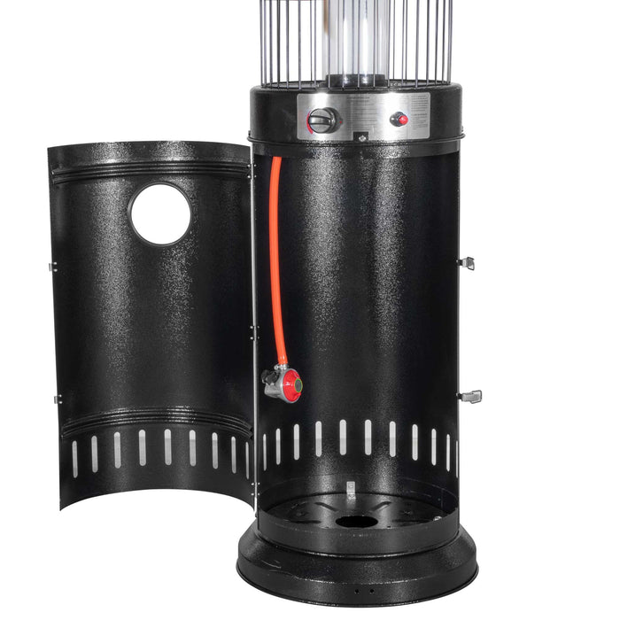 Freestanding Gas Patio Heater 13kW For Commercial & Domestic Use, Black - DG124