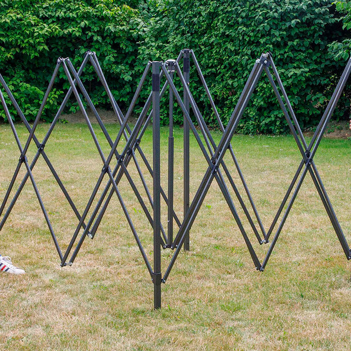 Premium 3x3m Pop-Up Gazebo, Heavy Duty, Water Resistant, Carry Bag, Stakes & Weight Bags - Beige - DG130