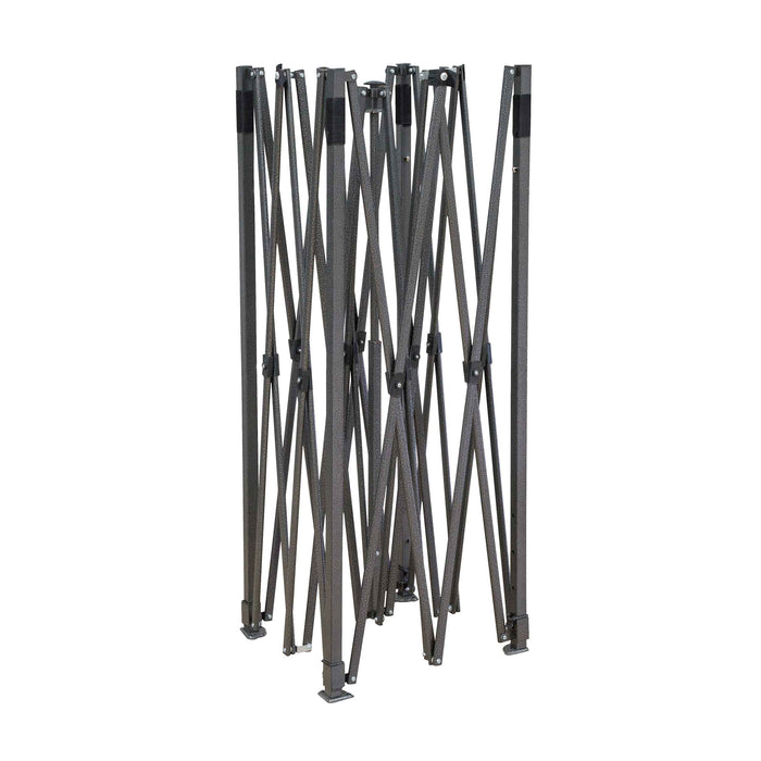 Premium 3x3m Pop-Up Gazebo, Heavy Duty, Water Resistant, Carry Bag, Stakes & Weight Bags - Grey - DG133