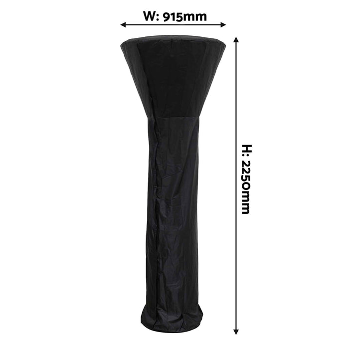 Tower Patio Heater Cover, Heavy-Duty Water Resistant For Outdoor Use (915 X 2250mm) - DG179