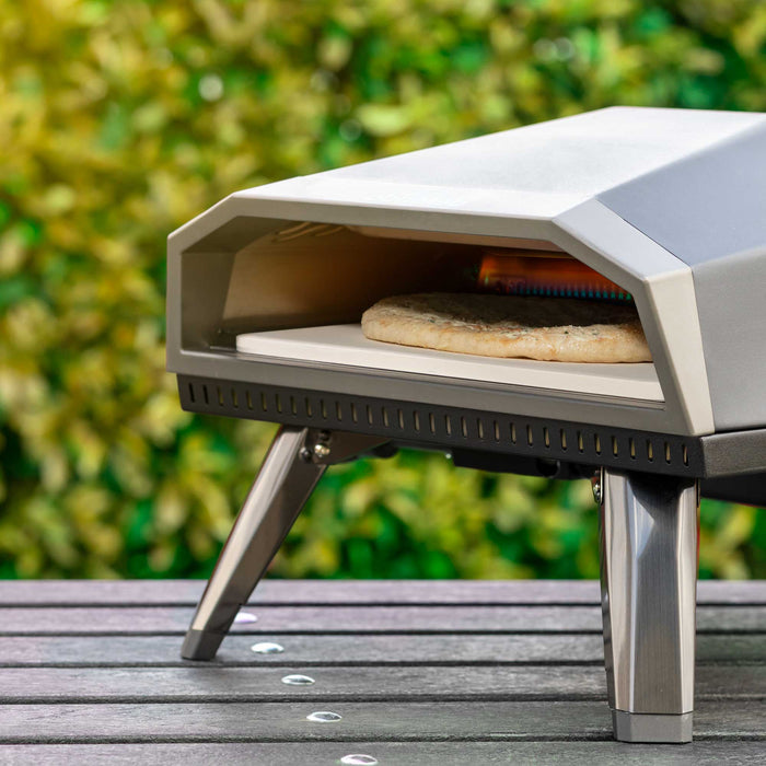 Gas Pizza Oven With Water Resistant Cover/Carry Bag & 12" Pizza Peel - DG257