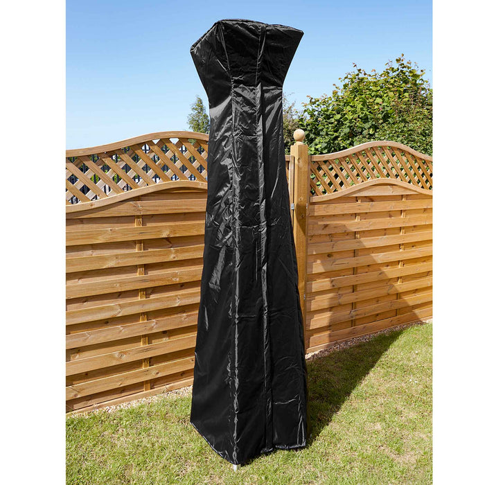 Pyramid Gas Tower Patio Heater Waterproof Cover 2280 X 470mm, Black - DG7