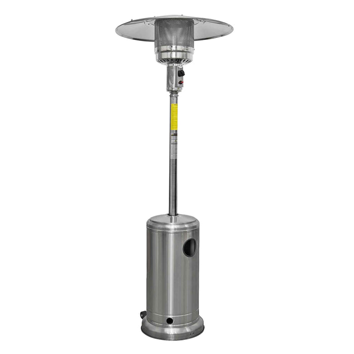 Dellonda 13kW Outdoor Gas Patio Heater For Commercial & Domestic Use - Stainless Steel
