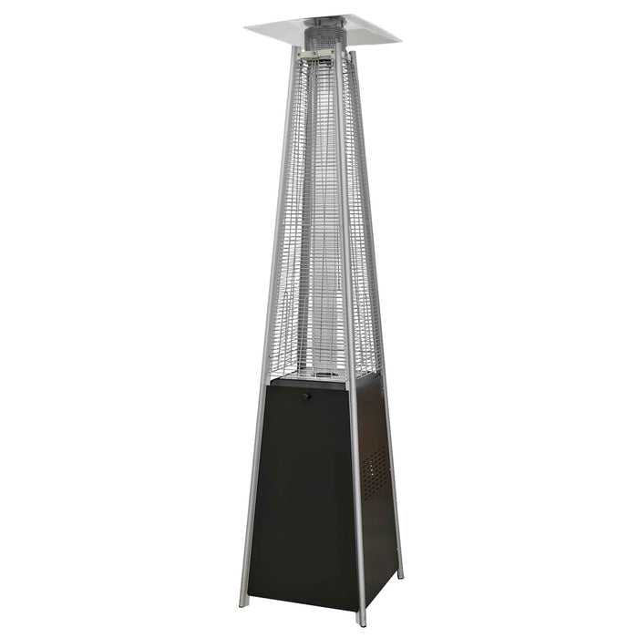 Pyramid Gas Patio Heater 13kW For Commercial & Domestic Use, Black - DG98