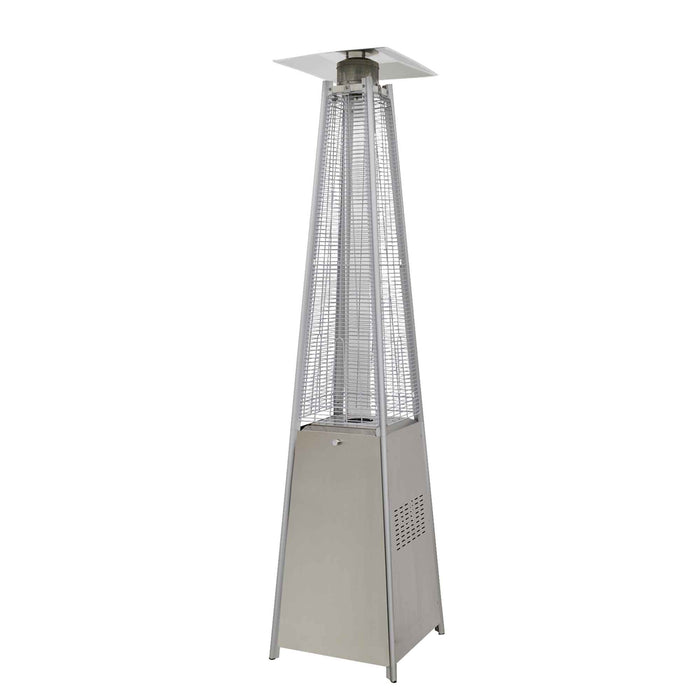 Pyramid Gas Patio Heater 13kW For Commercial & Domestic Use, Stainless Steel - DG99