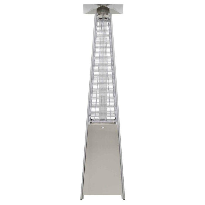 Pyramid Gas Patio Heater 13kW For Commercial & Domestic Use, Stainless Steel - DG99