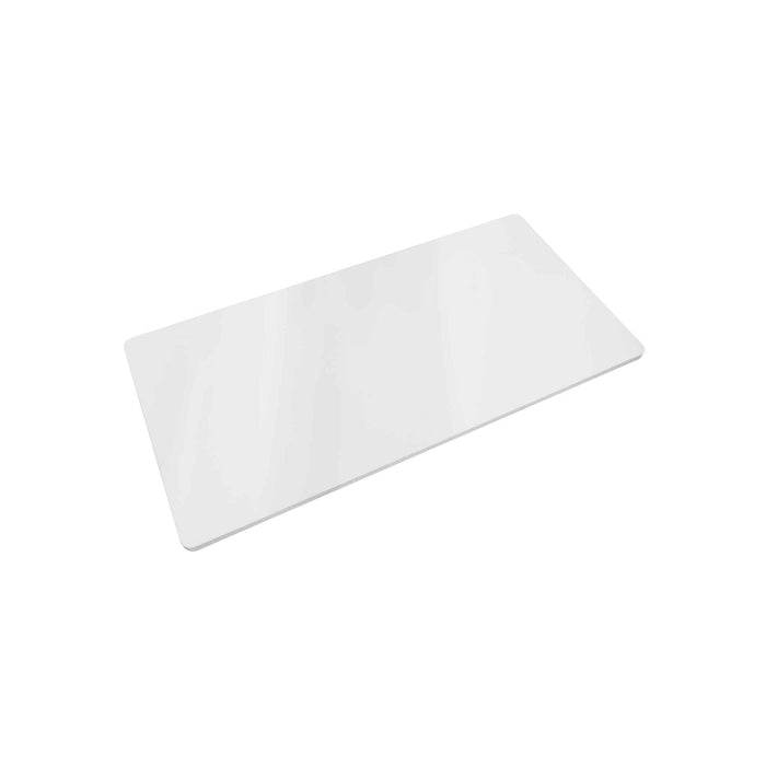 White Rectangular Desktop, 1400 x 700mm, 1" Thickness - DH19