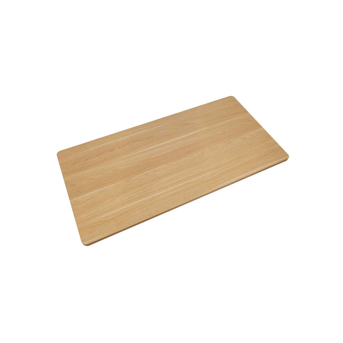 Oak Rectangular Desktop, 1400 x 700mm, 1" Thickness - DH20