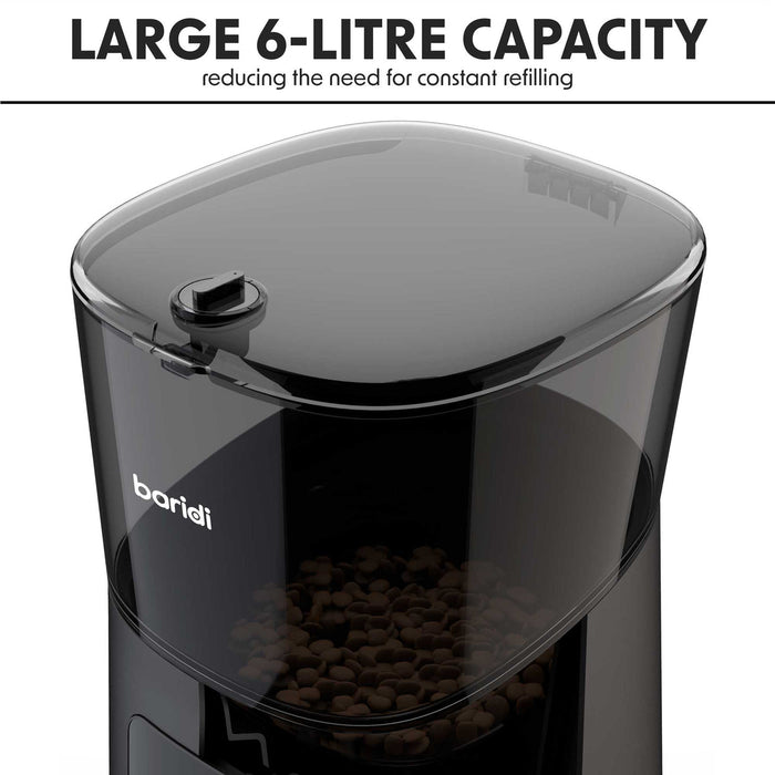Automatic Pet Feeder with Camera & 2-Way Audio, 6L Capacity, TUYA Compatibility - DH231