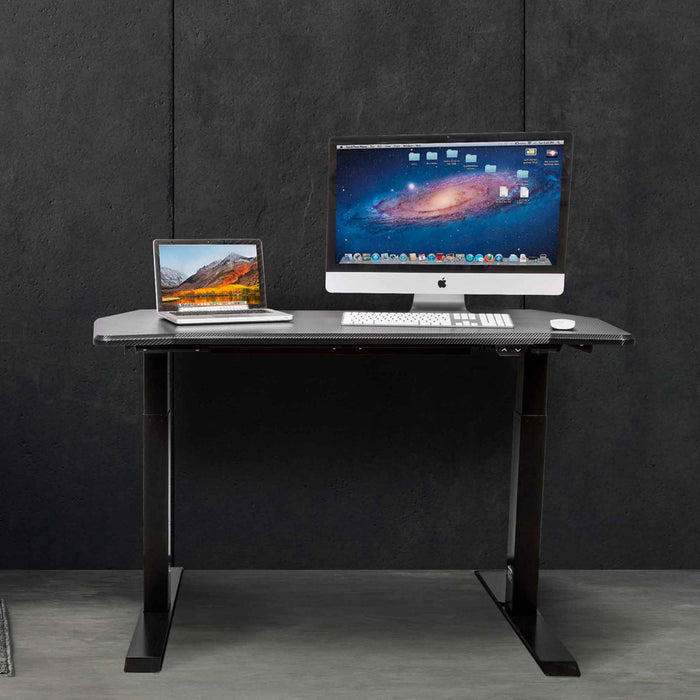 Carbon Electric Height Adjustable Standing Desk, Quiet, 1400 x 700mm - DH243