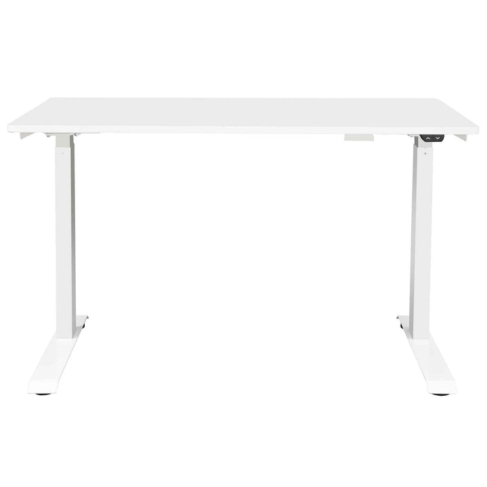 Height Adjustable Sit & Stand Desk, Electric Standing, White, 1200 x 600mm - DH56