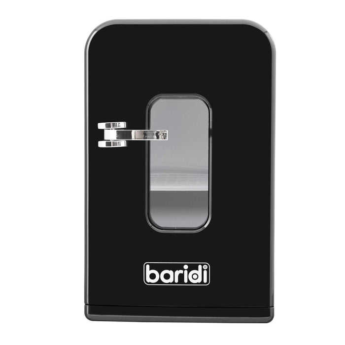Baridi 15L Mini Fridge Cooler, 12V/230V, For Makeup, Cars, Bedrooms, Camping, Black - DH95