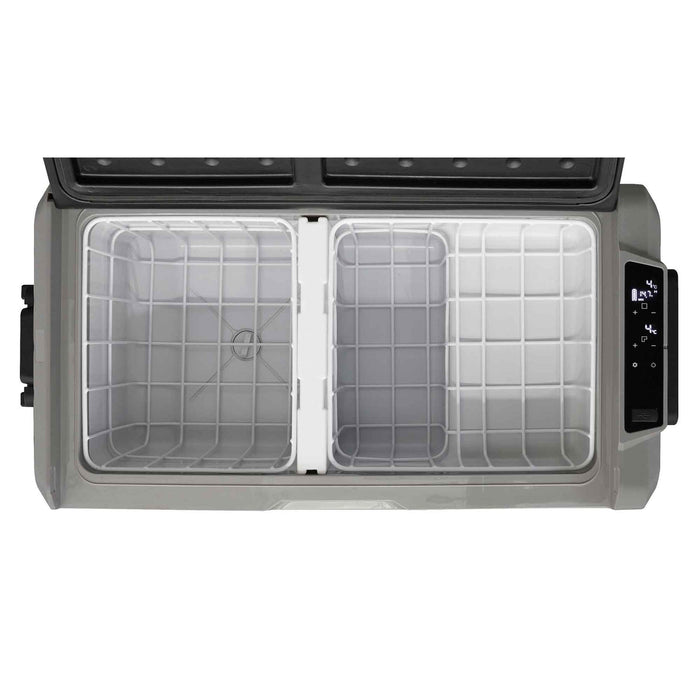 Dellonda 36L Portable Car Fridge, Freezer, 12/24/230V Dual Zone Compressor - DL131