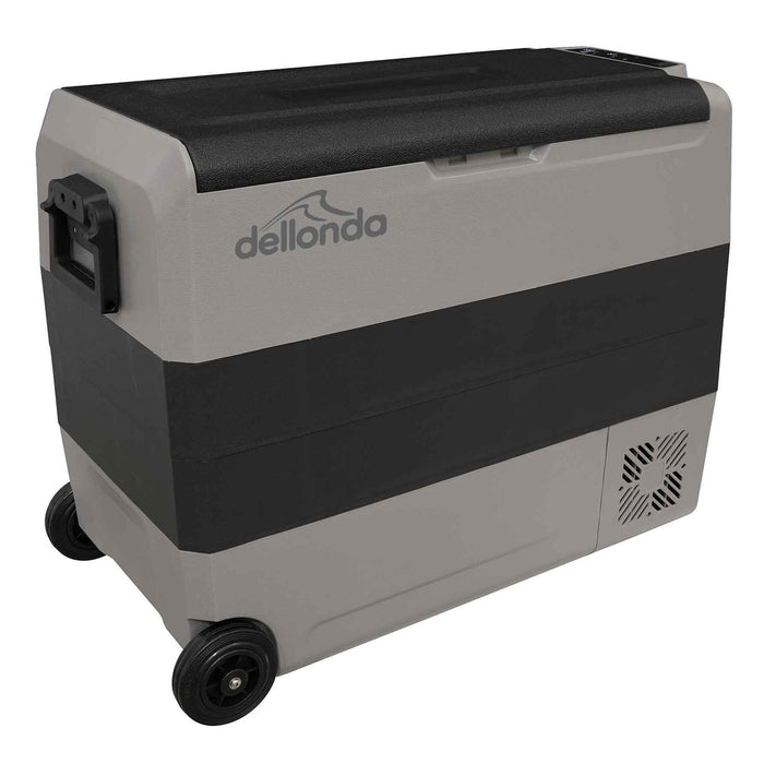 60L Portable Car Fridge, Freezer, 12/24V Dual Zone Compressor - DL15