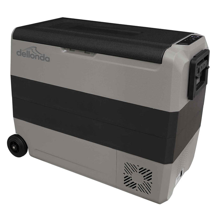 60L Portable Car Fridge, Freezer, 12/24V Dual Zone Compressor - DL15