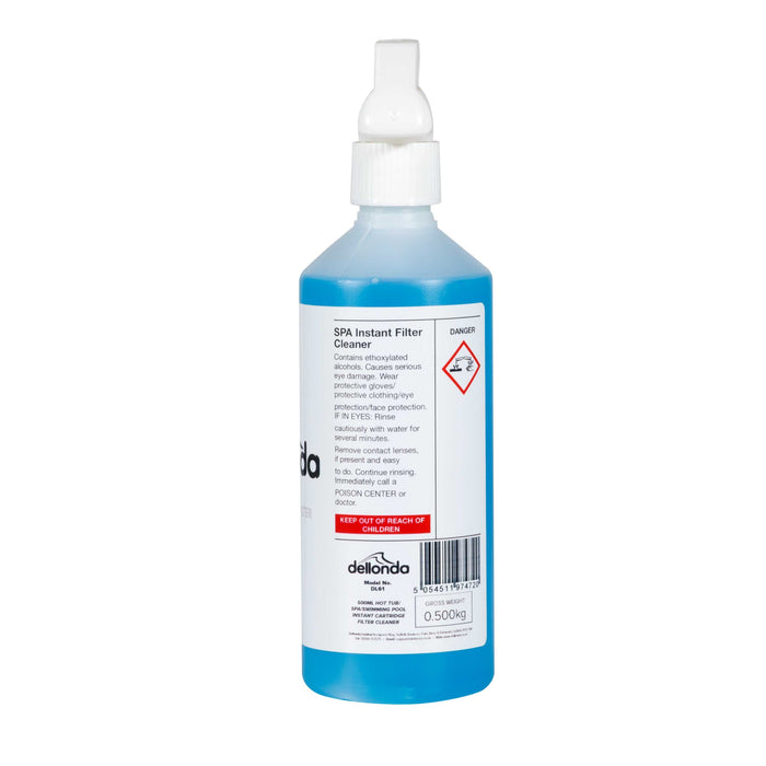 Hot Tub/Spa/Swimming Pool Instant Cartridge Filter Cleaner, 500ml - DL61