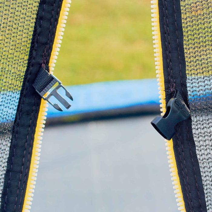 10ft Heavy-Duty Outdoor Trampoline For Kids With Safety Enclosure Net - DL68