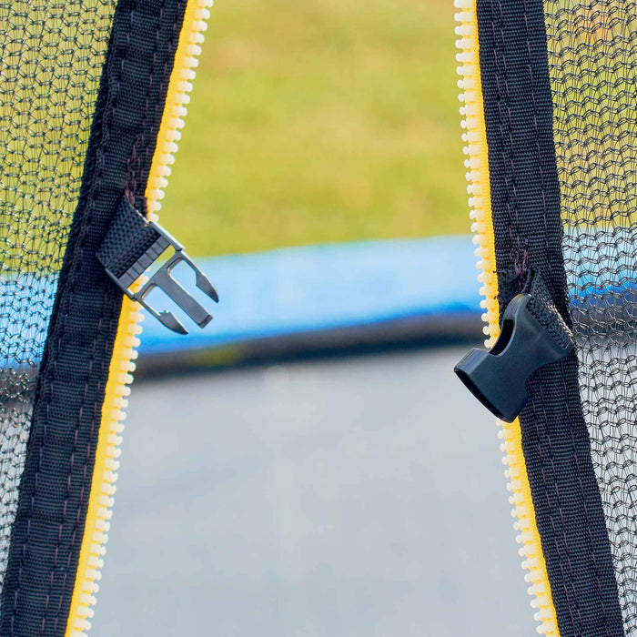 12ft Heavy-Duty Outdoor Trampoline For Kids With Safety Enclosure Net - DL69